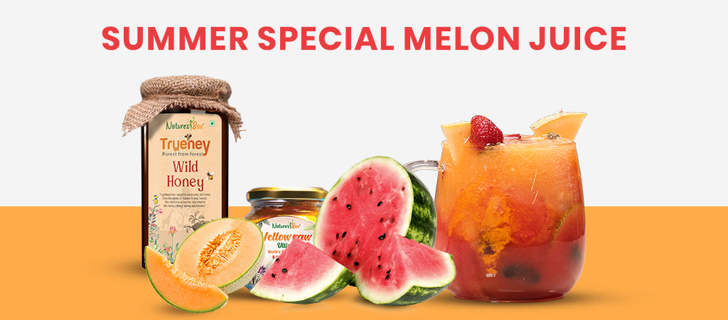 FRESH JUICE WITH SEASONAL MELONS