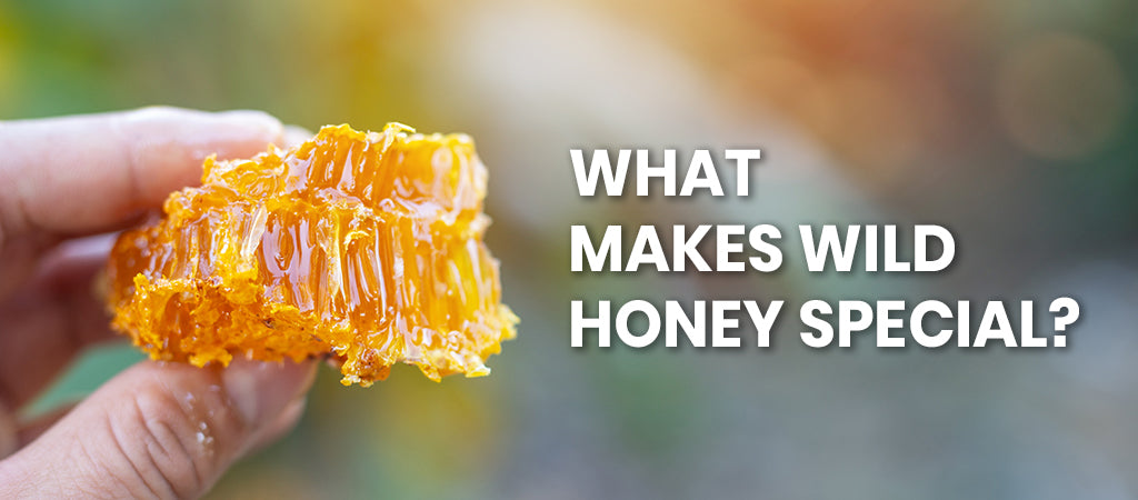 THE UNFILTERED PURITY OF WILD HONEY